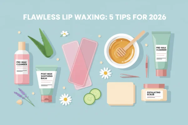 Flawless Lip Waxing: 5 Tips for 2026