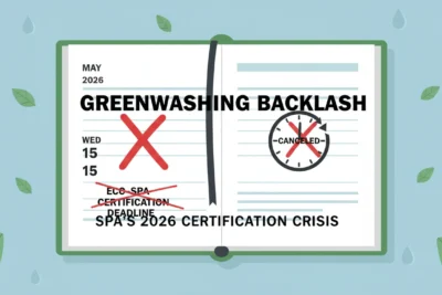 Greenwashing Backlash: Spa’s 2026 Certification Crisis